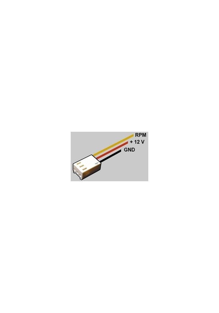Sunon 40x40x10mm Super Low Speed 12V DC 3-Pin Fan Model HA40101V4-0000-C99 - Image 3